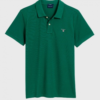 Polo Piqué Original verde botella