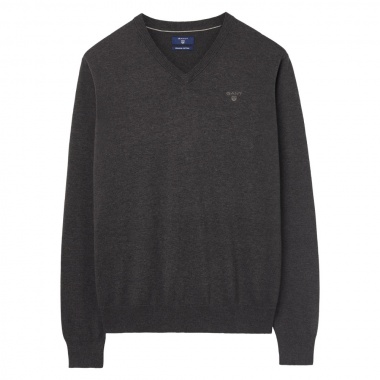Jersey liso cuello pico