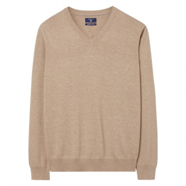 Jersey liso cuello pico