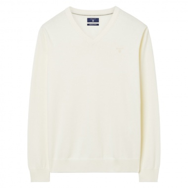 Jersey liso cuello pico