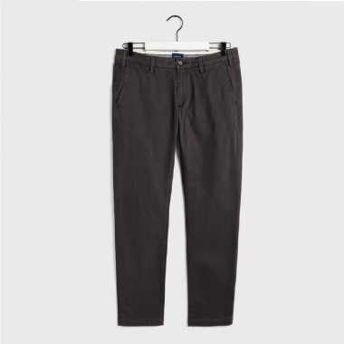 Chinos Gris Satinado Gant