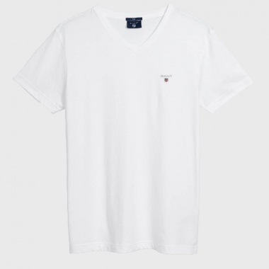 Camiseta de Pico con Logo