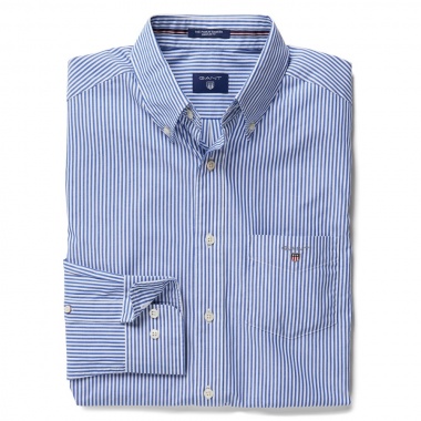 Camisa de rayas logo contrastado