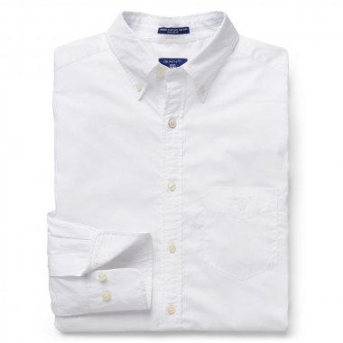 Camisa lisa manga larga