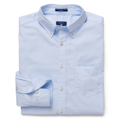 Camisa lisa manga larga