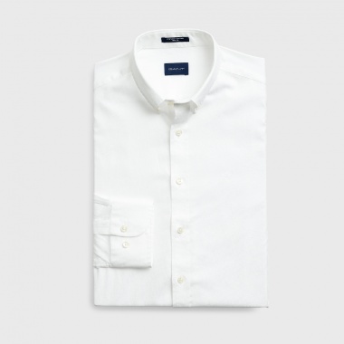 Camisa Oxford Blanca Gant