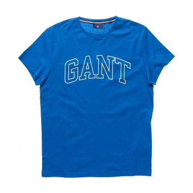 Camiseta con logo contrastado