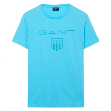 Camiseta con logo contrastado
