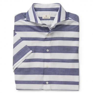 Camisa estampada manga corta