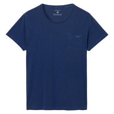 Camiseta lisa con bolsillo