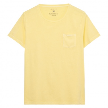 Camiseta lisa con bolsillo