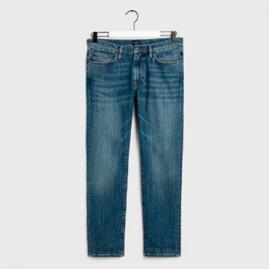 Vaqueros desgastados Slim