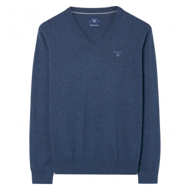 Jersey Liso Cuello Pico