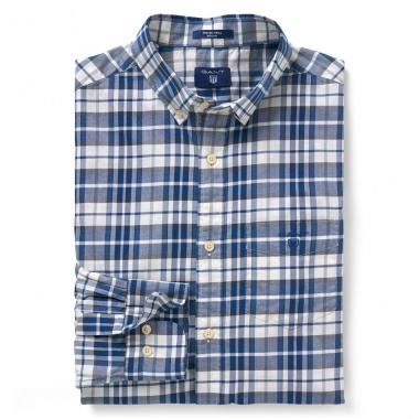 Camisa cuadros azul