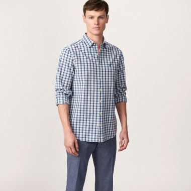 Camisa Estampada de Cuadros Gant