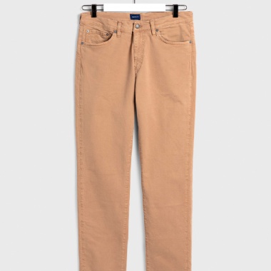 Pantalones 5 Bolsillos Camel Gant