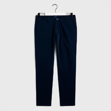 Chinos Azul Marino Satinado Gant