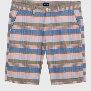 Bermudas Stripe-Check