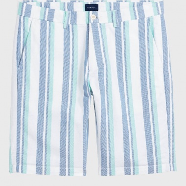 Bermudas Stripe-Check