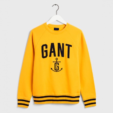 Sudadera motivo marinero amarilla