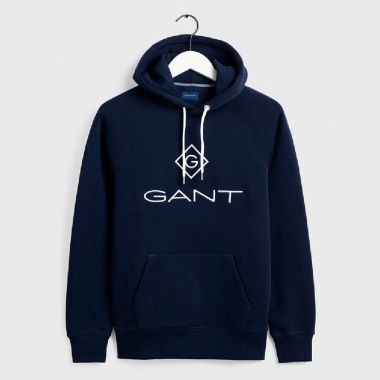 Sudadera marino capucha logo Lock up