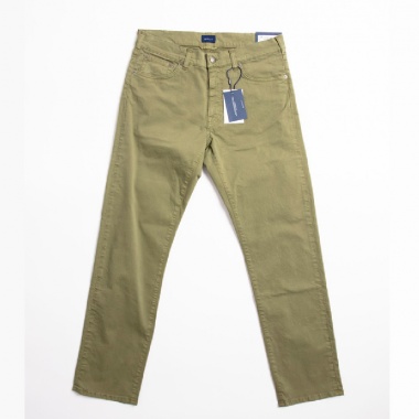 Pantalones 5 bolsillos verde