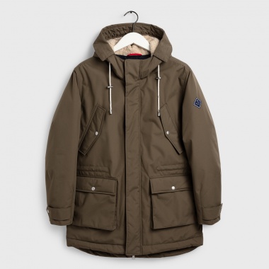 Parka invernal verde