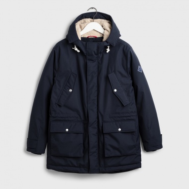 Parka plumón marino