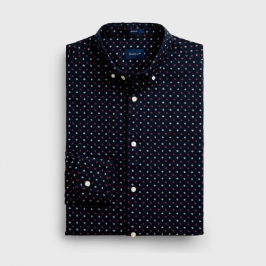Camisa estampado puntos y cruces