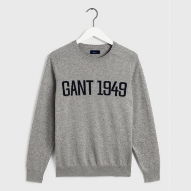 Jersey Logo 1949 tejido gris