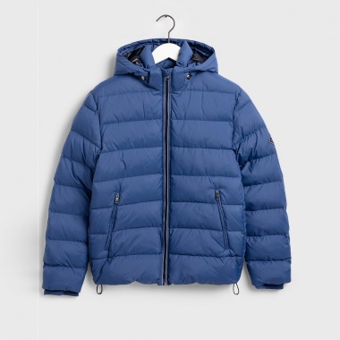 Chaqueta plumón azul