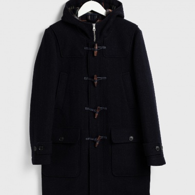 Parka clásica azul marino