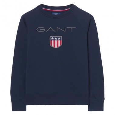 Sudadera con logo contrastado