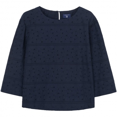Camisa lisa manga francesa