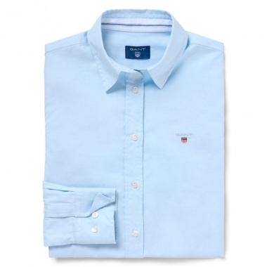 Camisa Oxford Azul Gant