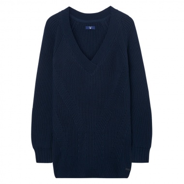 Jersey de pico acanalado