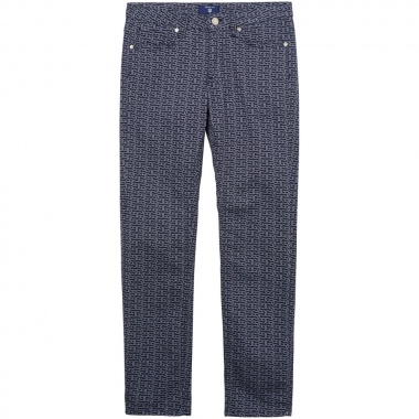 Pantalón estampado cadenas