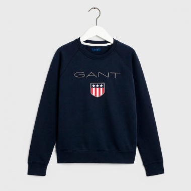 Sudadera logo Insignia marino