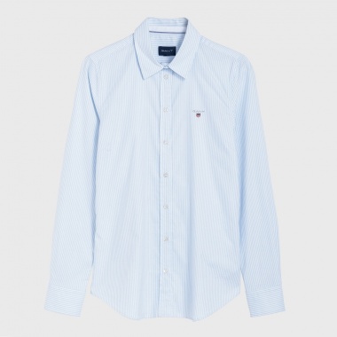 Camisa Rayas Gant Azul