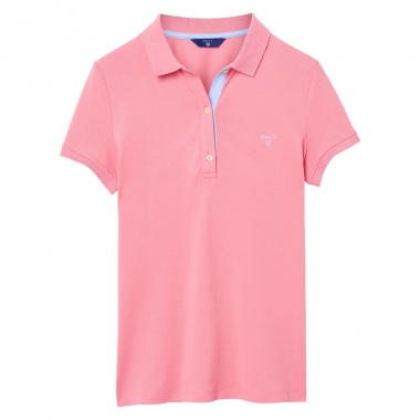 Polo de manga corta Liso