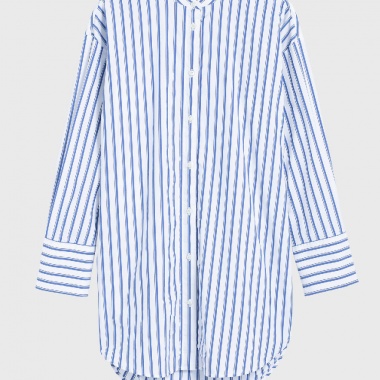 Camisa larga de rayas club Tech Prep