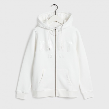 Sudadera Zip blanco