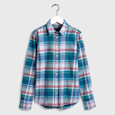 Camisa cuadros azul