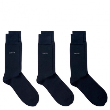 Calcetines de Algodón Azul Marino Gant
