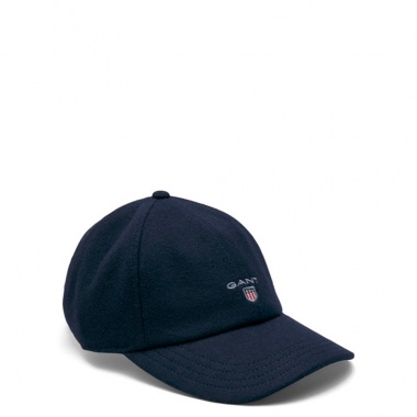 Gorra Lana azul Marino logo