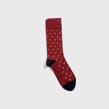 Calcetines Diamond Dot granate