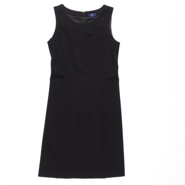 Vestido liso de tirantes