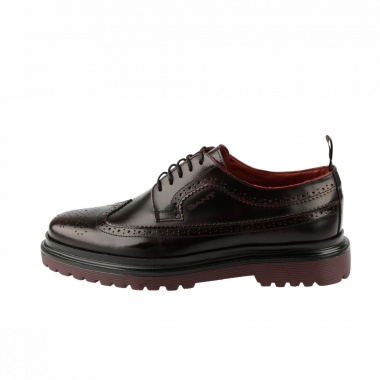 Zapatos Beaumont piel granate