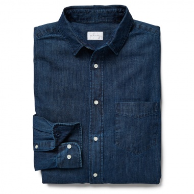 Camisa vaquera manga larga