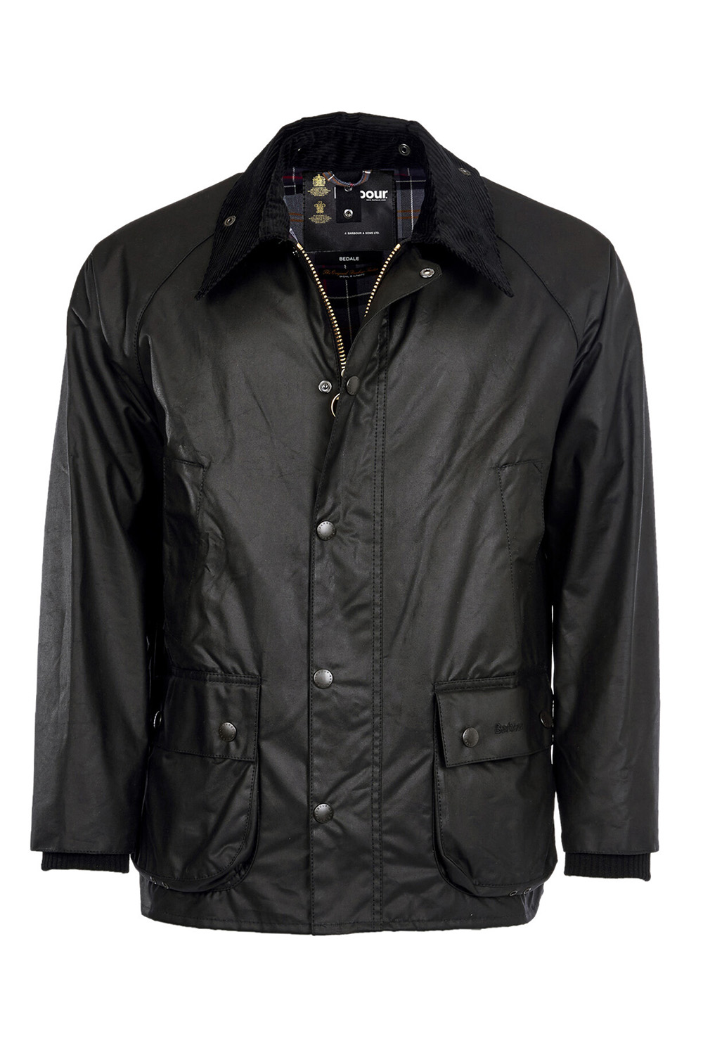 Barbour Chaqueta clásica de algodón encerado Bedale para hombre 36 Olive,  Verde -Oliva